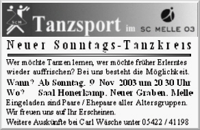 anzeige